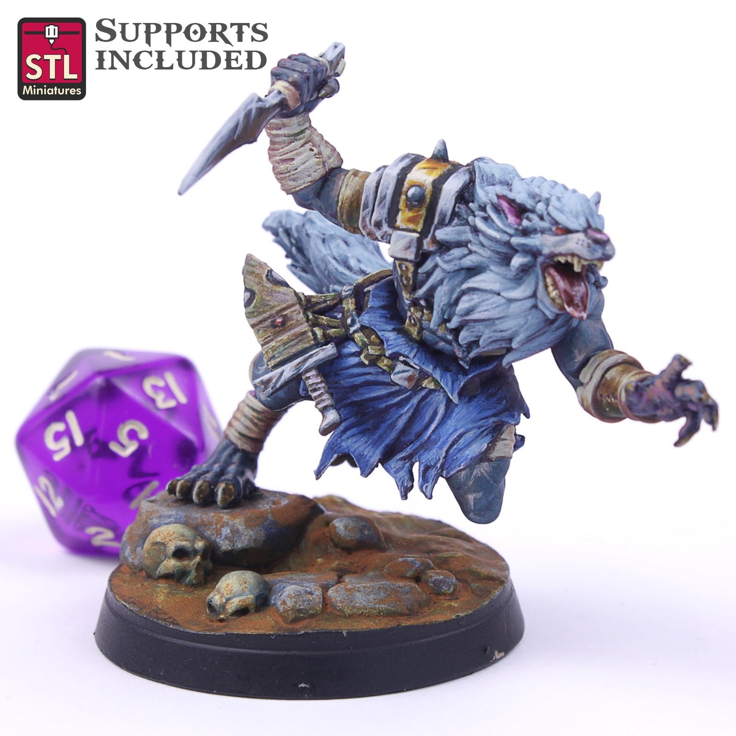 Werewolves Set 3D Model - ENE2021 STLMiniatures