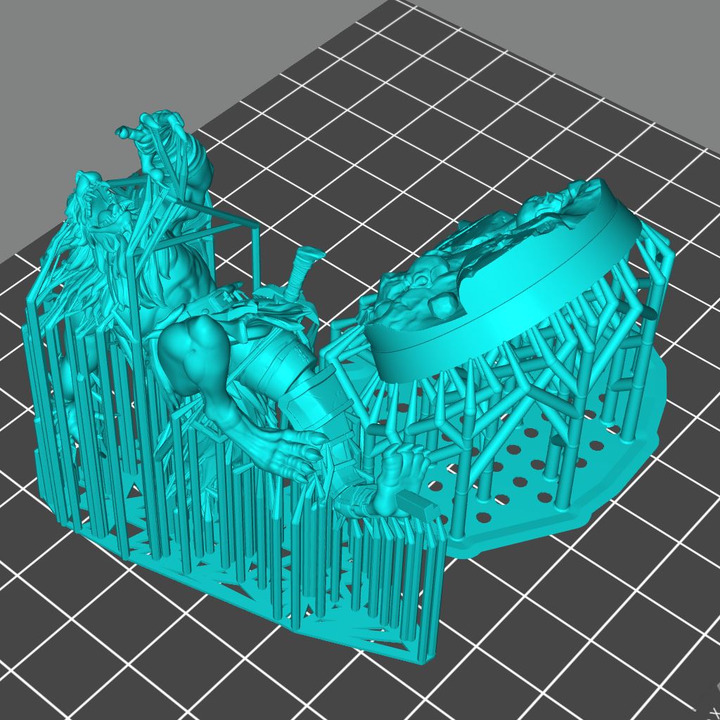 Werewolf C 3D Model - ENE2021 STLMiniatures