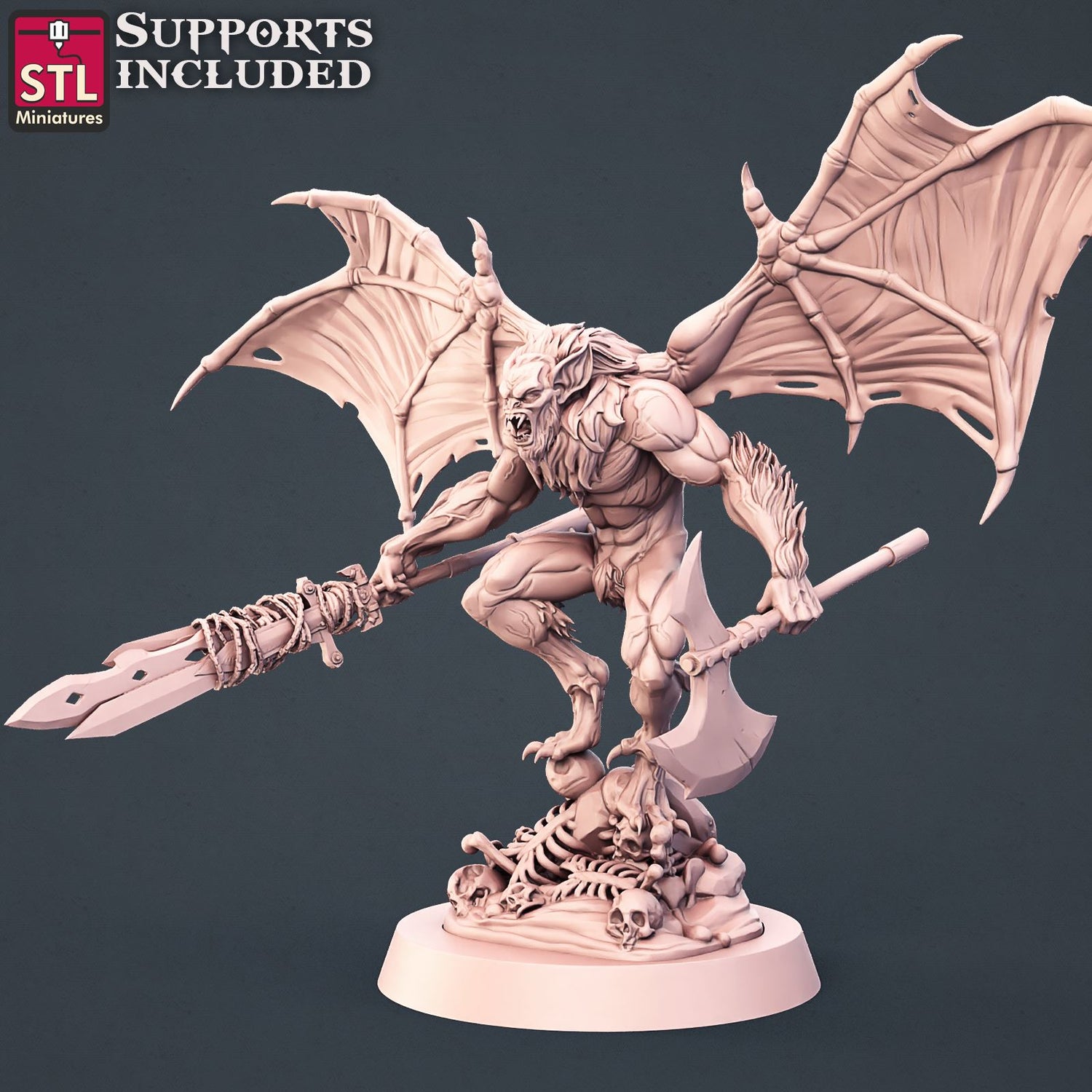 Vampire Set Printable 3D Model STLMiniatures