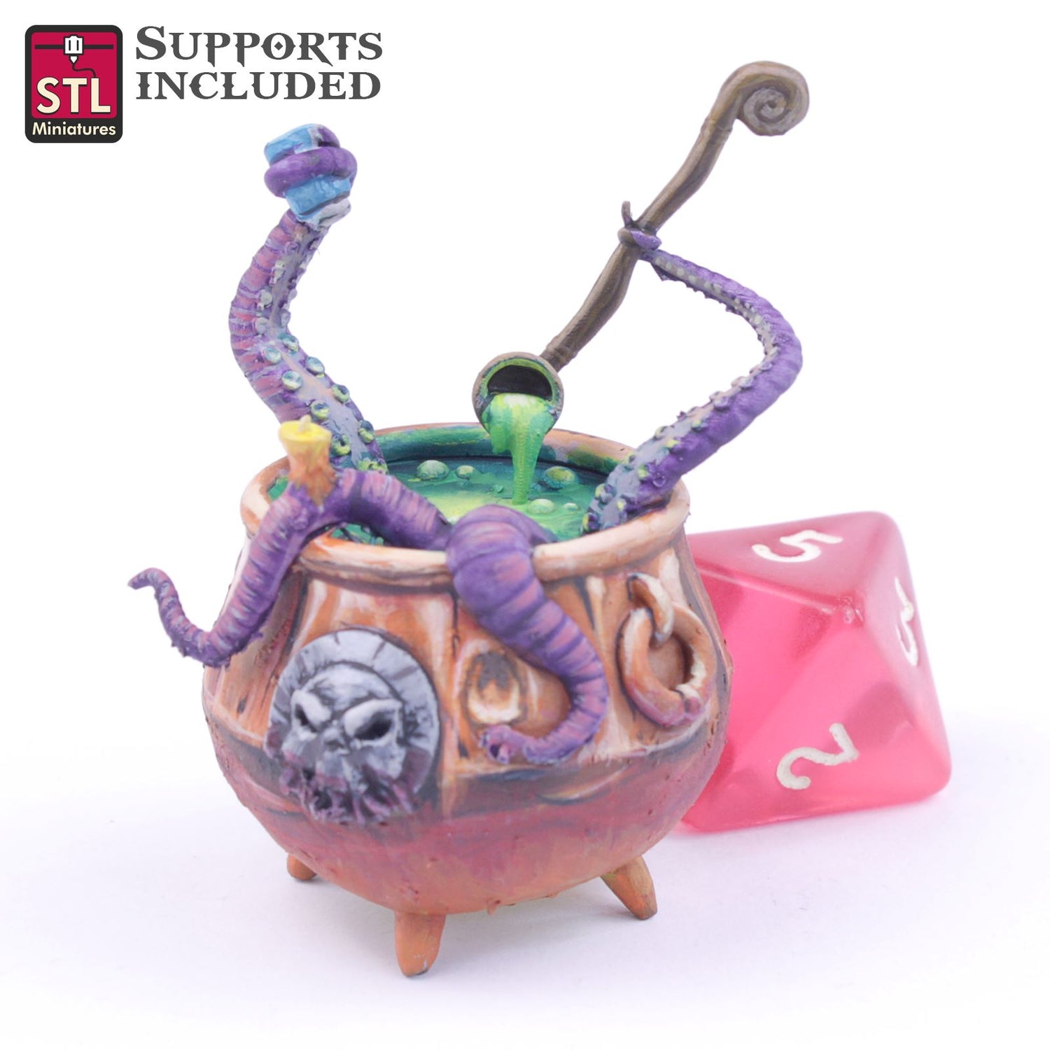 Witch Set 3D Model - NOV2020 STLMiniatures