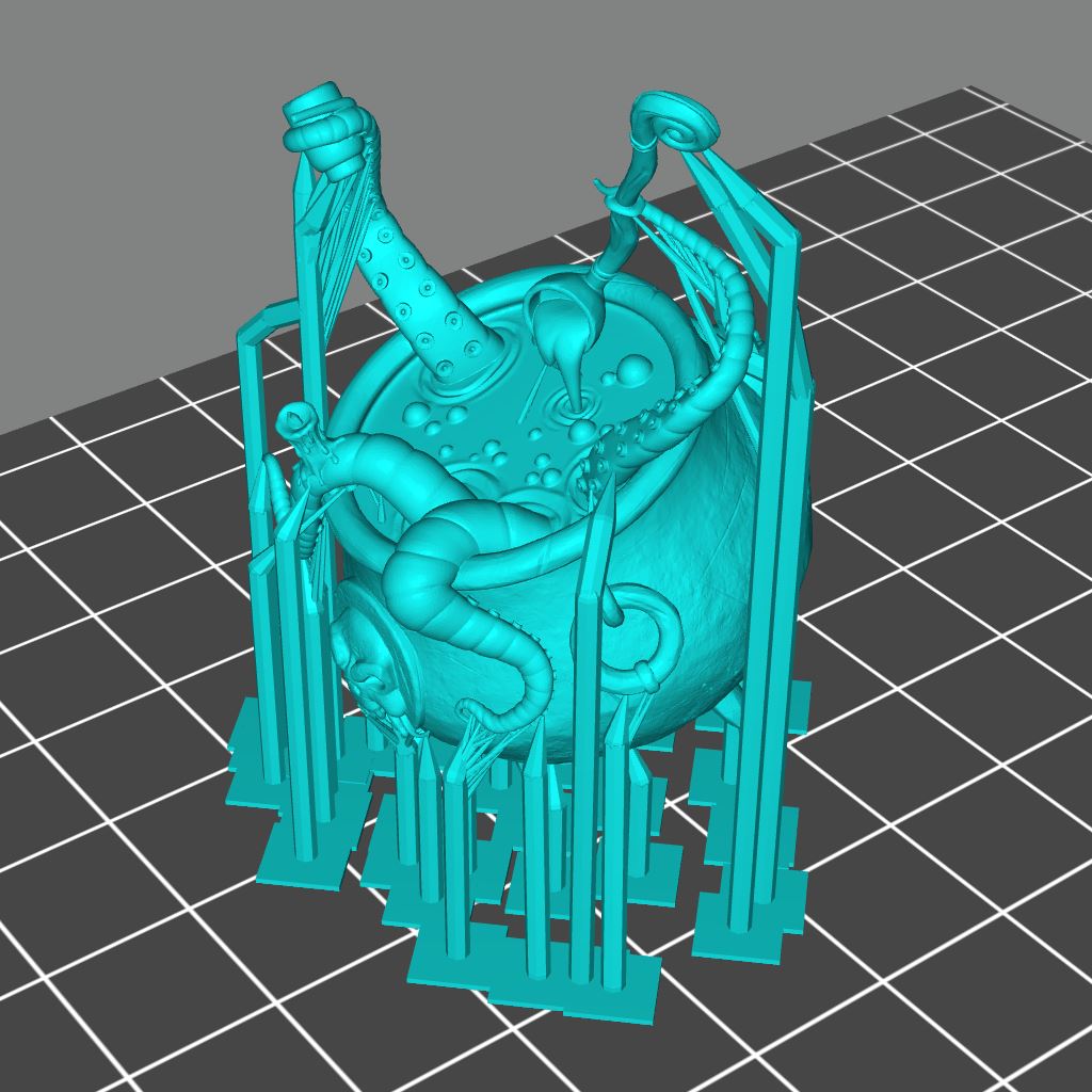 Witch Set 3D Model - NOV2020 STLMiniatures