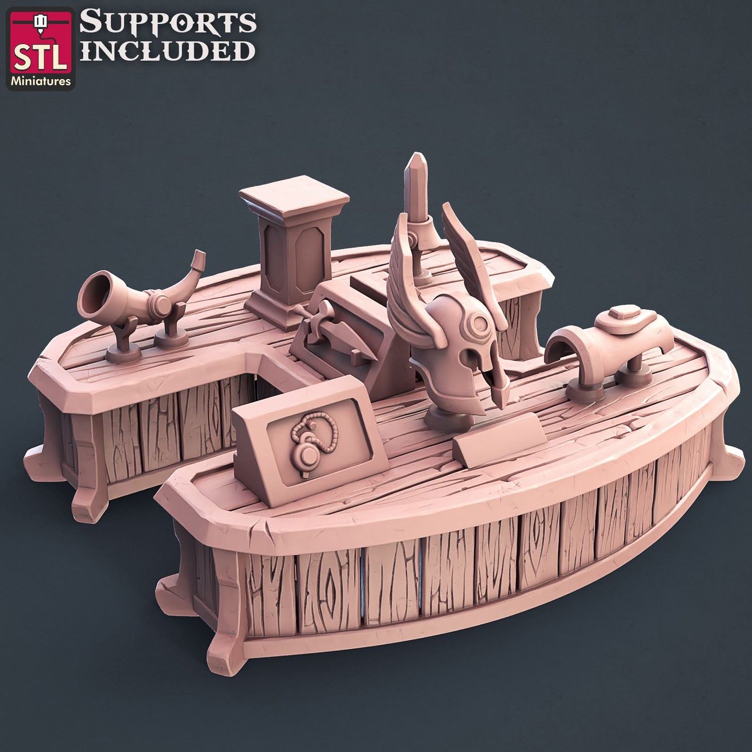 Wizard Display Table Printable 3D Model STLMiniatures